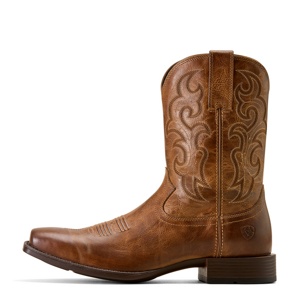 ARIAT BODIE SQUARE TOE HONEY TAN - BOOT MENS WESTERN - 10074187