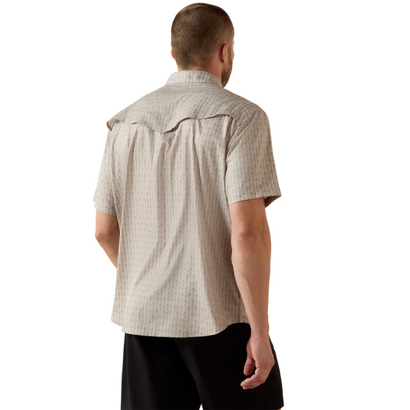 ARIAT VENTEK WESTERN ISLAND FOSSIL - MENS SHIRT  - 10071045