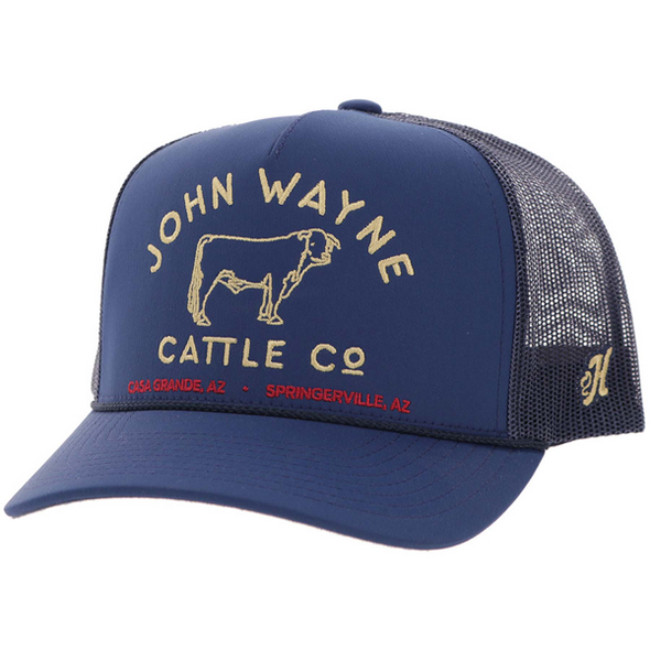 HOOEY JOHN WAYNE NAVY - HATS CAP  - 2666T-NV