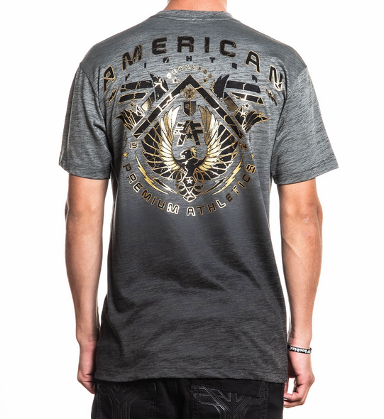 AMERICAN FIGHTER AIRMONT DARK SAGE - MENS TEE  - FM16424