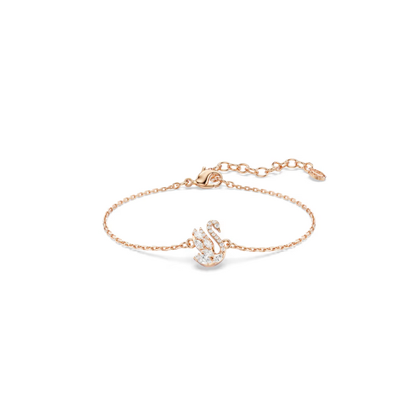 SWAROVSKI SWAN MIXED CUTS ROSE GOLD - ACCESSORIES JEWELRY BRACELET - 5738202
