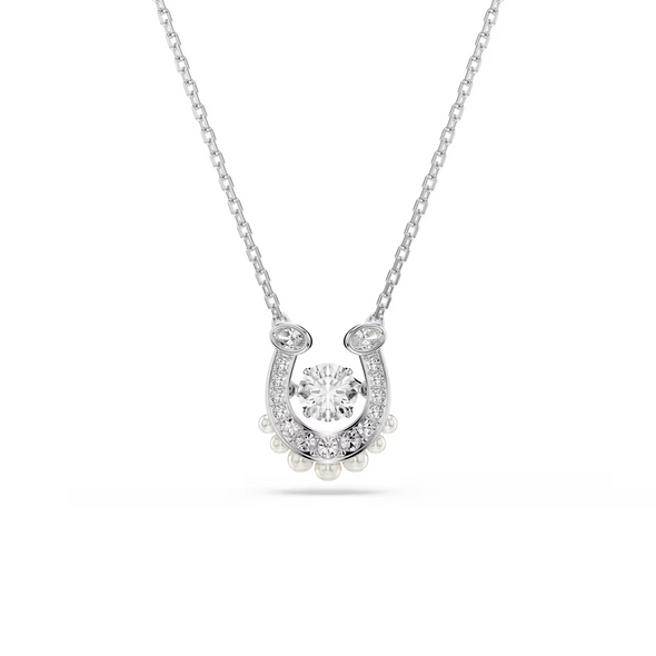 SWAROVSKI SYMBOLICA HORSE SHOE WHITE - ACCESSORIES JEWELRY NECKLACE - 5736972