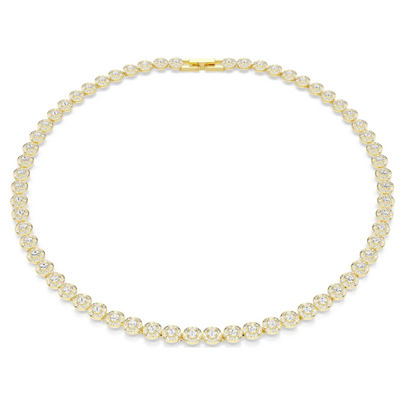 SWAROVSKI UNA  ANGELIC ROUND CUT GOLD - ACCESSORIES JEWELRY NECKLACE - 5751560