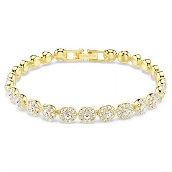 SWAROVSKI UNA ANGELIC WHITE GOLD TONE - ACCESSORIES JEWELRY BRACELET - 5749386