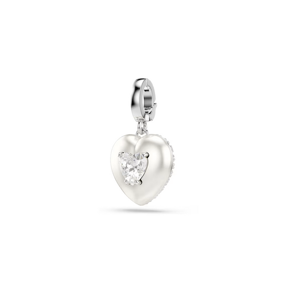 SWAROVSKI IDYLLIA CHARM PEARLED HEART - ACCESSORIES JEWELRY  - 5742960