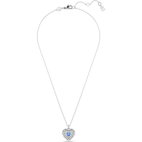 SWAROVSKI IDYLLIA PENDANT BLUE HEART - ACCESSORIES JEWELRY NECKLACE - 5680403