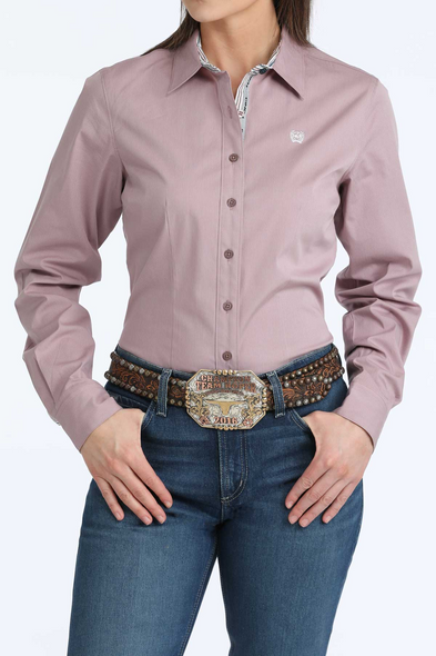 CINCH LILY YARD DYED STRIPE - LADIES SHIRT  - MSW9165084