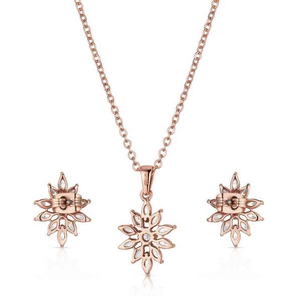 MONTANA SILVERSMITHS CRIMSON SUN JEWLERY SET - ACCESSORIES JEWELRY NECKLACE - JS6459