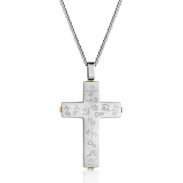 MONTANA SILVERSMITHS GOLDEN POINTS CROSS - ACCESSORIES JEWELRY NECKLACE - NC6436