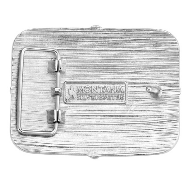 ATTITUDE BY MONTANA SILVERSMITHS SIX SHOOTER - ACC BUCKLE  - A1078P