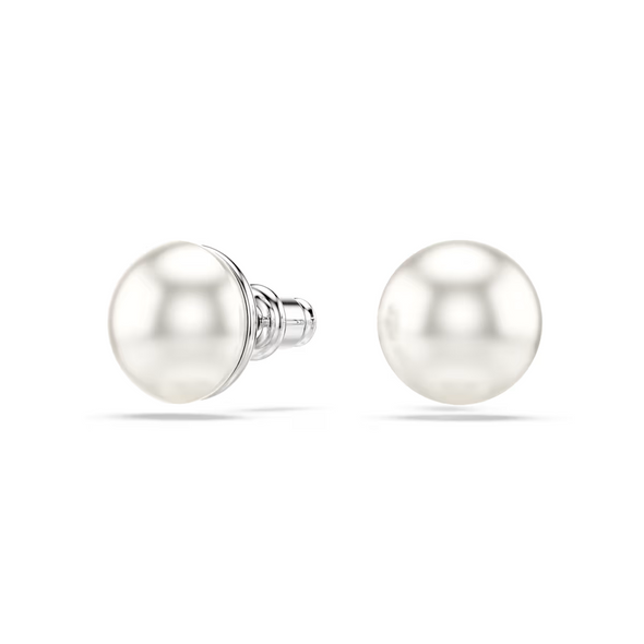 SWAROVSKI MATRIX STUD PEARL WHITE - ACCESSORIES JEWELRY EARRINGS - 5747752