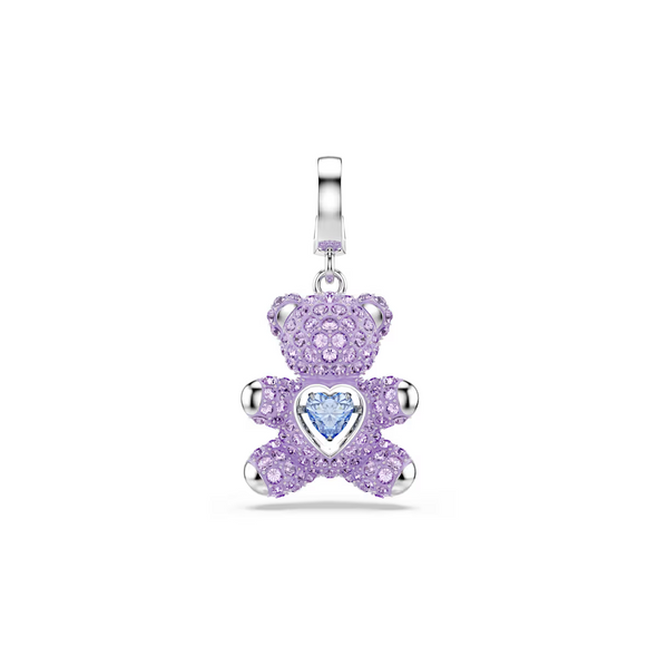 SWAROVSKI IDYLLIA CHARM PURPLE TEDDY - ACCESSORIES JEWELRY  - 5745610