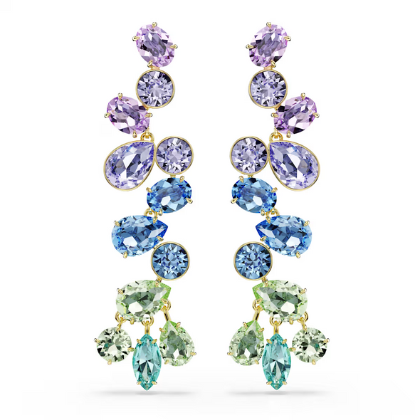 SWAROVSKI GEMA DROP MIXED CUTS MULTI - ACCESSORIES JEWELRY EARRINGS - 5751294