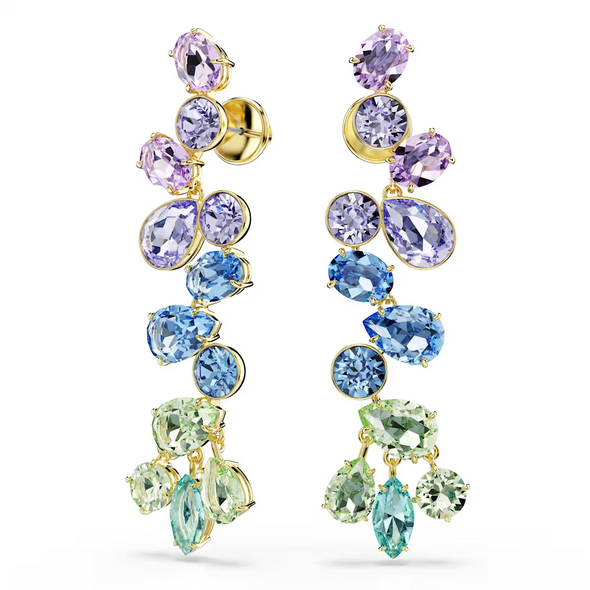 SWAROVSKI GEMA DROP MIXED CUTS MULTI - ACCESSORIES JEWELRY EARRINGS - 5751294