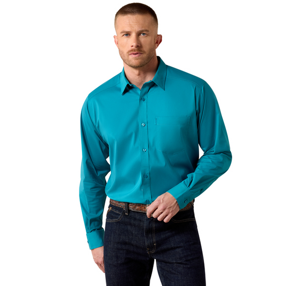 ARIAT EVERYTHING CLASSIC TIDE BLUE - MENS SHIRT  - 10072734
