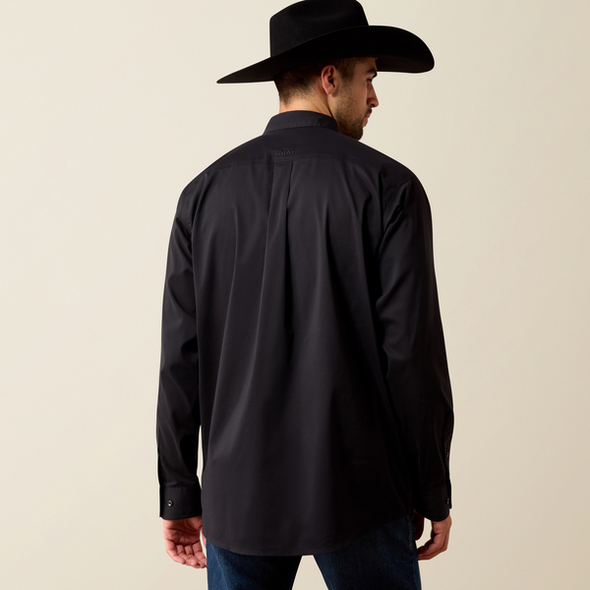 ARIAT EVERYTHING CLASSIC FIT BLACK - MENS SHIRT  - 10071100