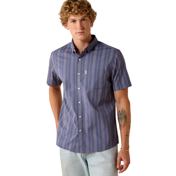 ARIAT MADDOX MODERN FIT SPRING LAKE - MENS SHIRT  - 10071059