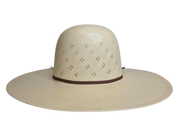 AMERICAN HAT COMPANY OPEN CROWN 4 1/4" DIAMOND VENT - HAT STRAWS  - 8120