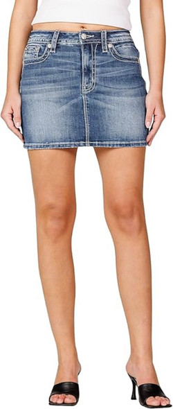 MISS ME DAISY DREAMCATCHER SKIRT - LADIES SKIRT   - M9497N