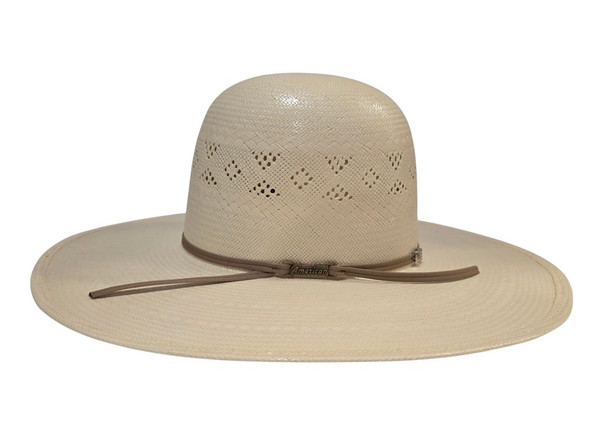 AMERICAN HAT COMPANY OPEN CROWN 4 1/4" DIAMOND VENT - HAT STRAWS  - 8500