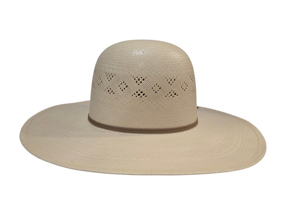 AMERICAN HAT COMPANY OPEN CROWN 4 1/4" DIAMOND VENT - HAT STRAWS  - 8500