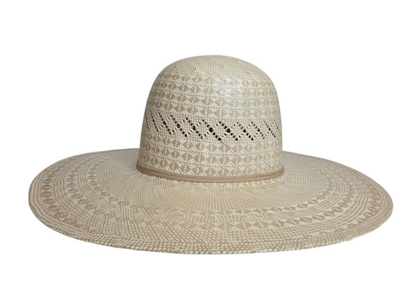 AMERICAN HAT COMPANY OPEN CROWN 4 1/4 DIAMOND WEAVE - HAT STRAWS  - 6400