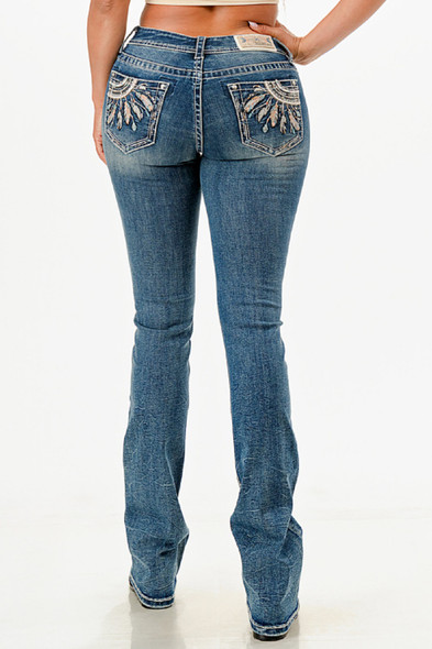 GRACE IN LA 430 DREAM CATCHER - LADIES JEANS  - EB52051