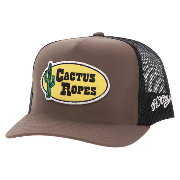 HOOEY CACTUS ROPES BROWN BLACK - HATS CAP  - CR123
