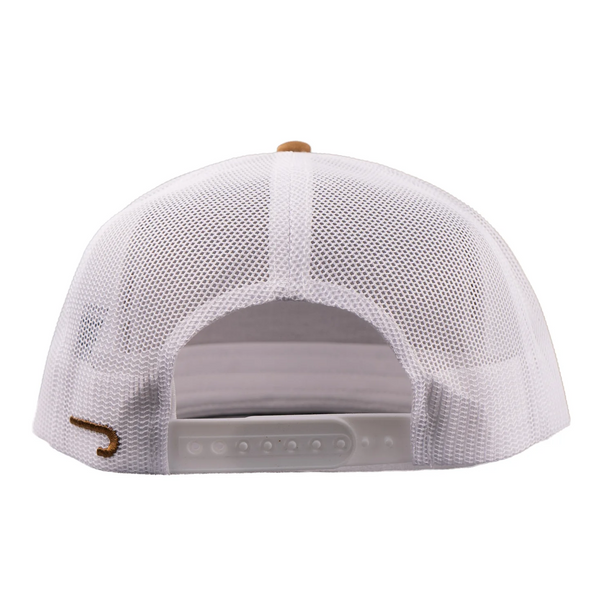 LAZY J RANCH WEAR BROWN & WHITE DUST STORM - HATS CAP  - CBRNWHT4-DUST