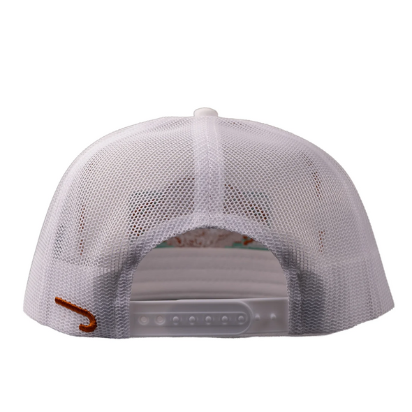 LAZY J RANCH WEAR WHITE PRESIDIO CLASSIC ROPE - HATS CAP  - WHTWHT4-PRES