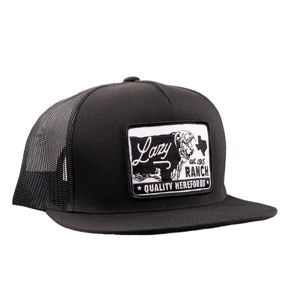 LAZY J RANCH WEAR BLACK LEGADO CLASSIC - HATS CAP  - BLK4-LEGADO