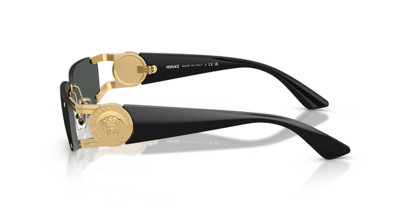 VERSACE MEDUSA HONOR BLACK GOLD - SUNGLASS VERSACE  - 2291100287