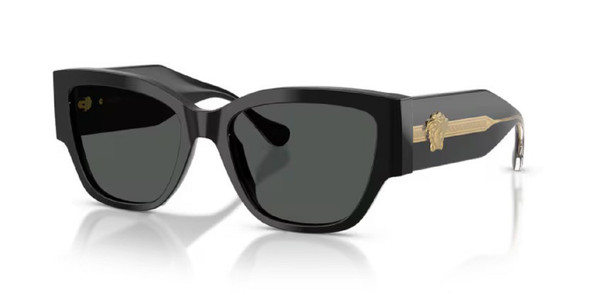 VERSACE BUTTERFLY BLACK WITH GREY - SUNGLASS VERSACE  - 4509UGB1/87