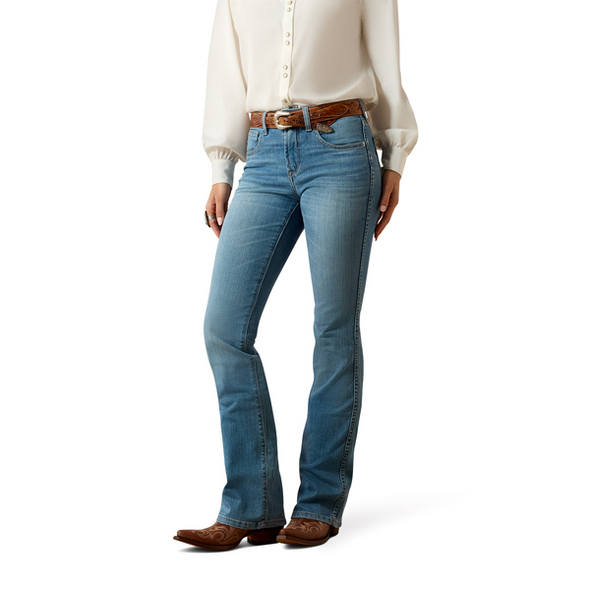 ARIAT HIGH RISE LORENA BOOT CUT - LADIES JEANS  - 10072978