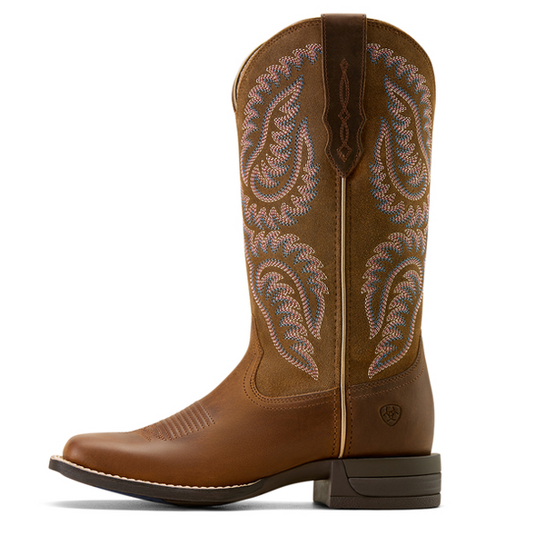 ARIAT CATTLE CAITE STRETCH BROWN - BOOT LADIES  - 10074329
