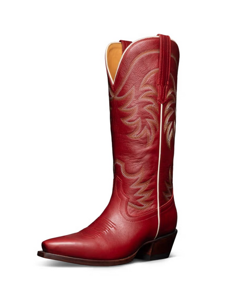 TECOVAS THE ANNIE WIDE CALF SCARLET - BOOT LADIES  - W20062SCR