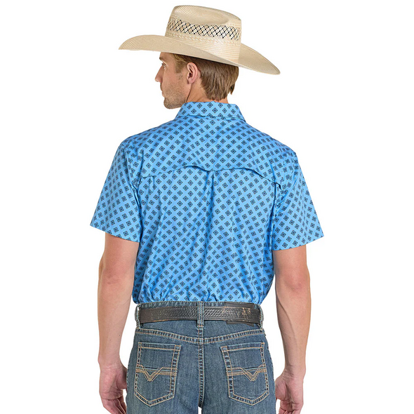 ROCK & ROLL MINI AZTEC SINGLE POCKET TEK - MENS SHIRT  - BMB3S08404