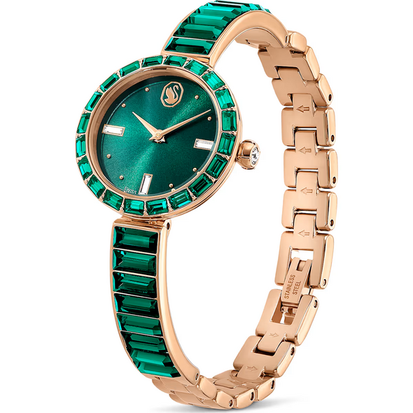 SWAROVSKI MATRIX BANGLE SWISS GREEN - ACCESSORIES WATCH  - 5690808