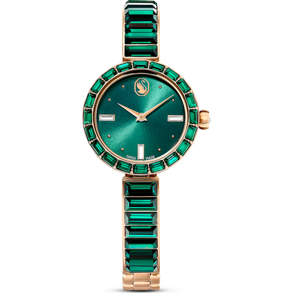 SWAROVSKI MATRIX BANGLE SWISS GREEN - ACCESSORIES WATCH SWAROVSKI - 5690808