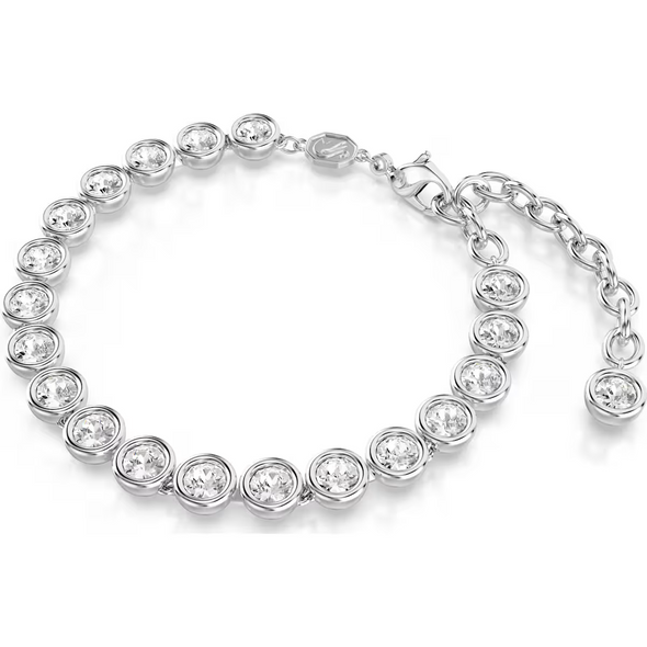 SWAROVSKI IMBER TENNIS WHITE SILVER M - ACCESSORIES JEWELRY BRACELET - 5682666