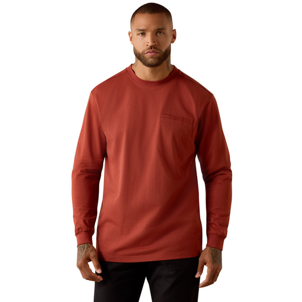 ARIAT FR AIR LONGHORN BRANDY SNIFTER - MENS TEE  - 10071080