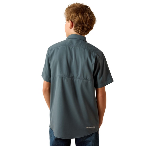 ARIAT VENTTEK OUTBOUND SLATE - KIDS BOYS SHIRT - 10071262