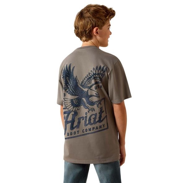 ARIAT BOYS PATRIOT SMOKE PEARL EAGLE - KIDS BOYS SHIRT - 10071180