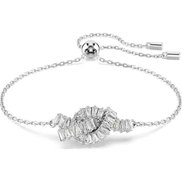 SWAROVSKI MATRIX BAGUETTE CUT KNOT M - ACCESSORIES JEWELRY BRACELET - 5731101