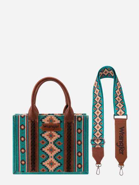 WRANGLER SOUTHWESTERN TURQUOISE SMALL - LADIES PURSES  - WG2203-8120SWTQ