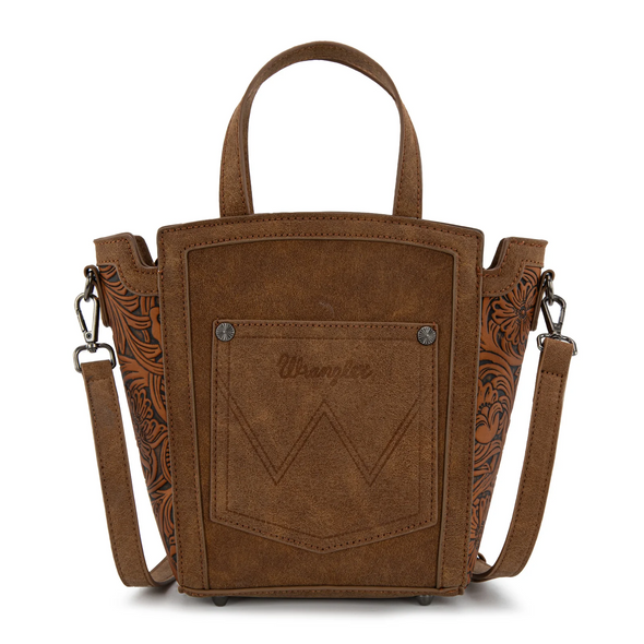 MONTANA WEST GENUINE HAIR-ON COWHIDE BROWN - LADIES PURSES  - WG252-8014BR