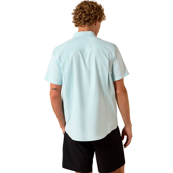 ARIAT VENTEK OUTBOUND FITTED BLUE - MENS SHIRT  - 10071763