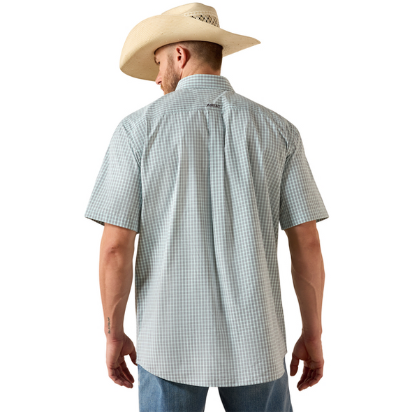 ARIAT PRO PROCTOR BLUE ELIXIR PLAID - MENS SHIRT  - 10071613