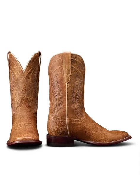 TECOVAS THE DOC BUCKSKIN DEERSKIN - BOOT MENS WESTERN - M11062BCS