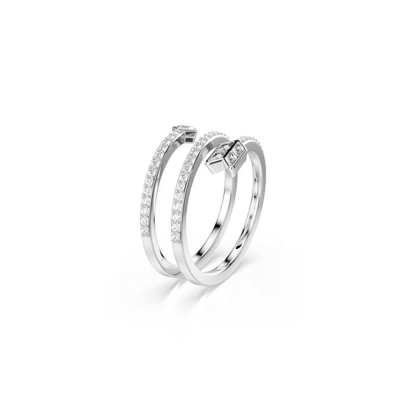 SWAROVSKI IDYLLIA  ARROW RHODIUM WHITE - ACCESSORIES JEWELRY RING - 574152